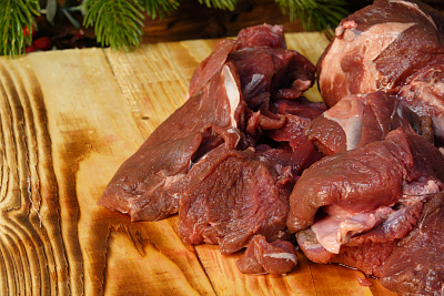 Превью Котлетное мясо лося 1,5 кг