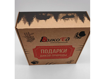 Превью Подарочный набор Дикоешь с четырьмя паштетами 100г и тушенкой